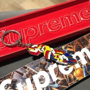 Supreme delta keychain